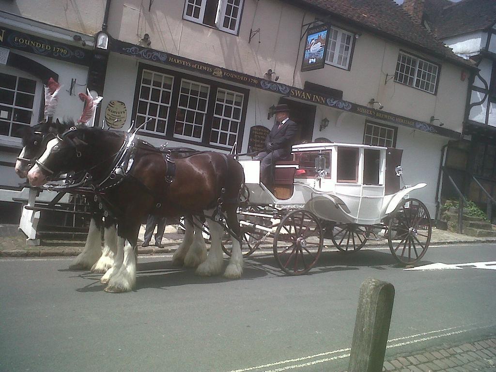 The Swan Inn ミッドハースト エクステリア 写真